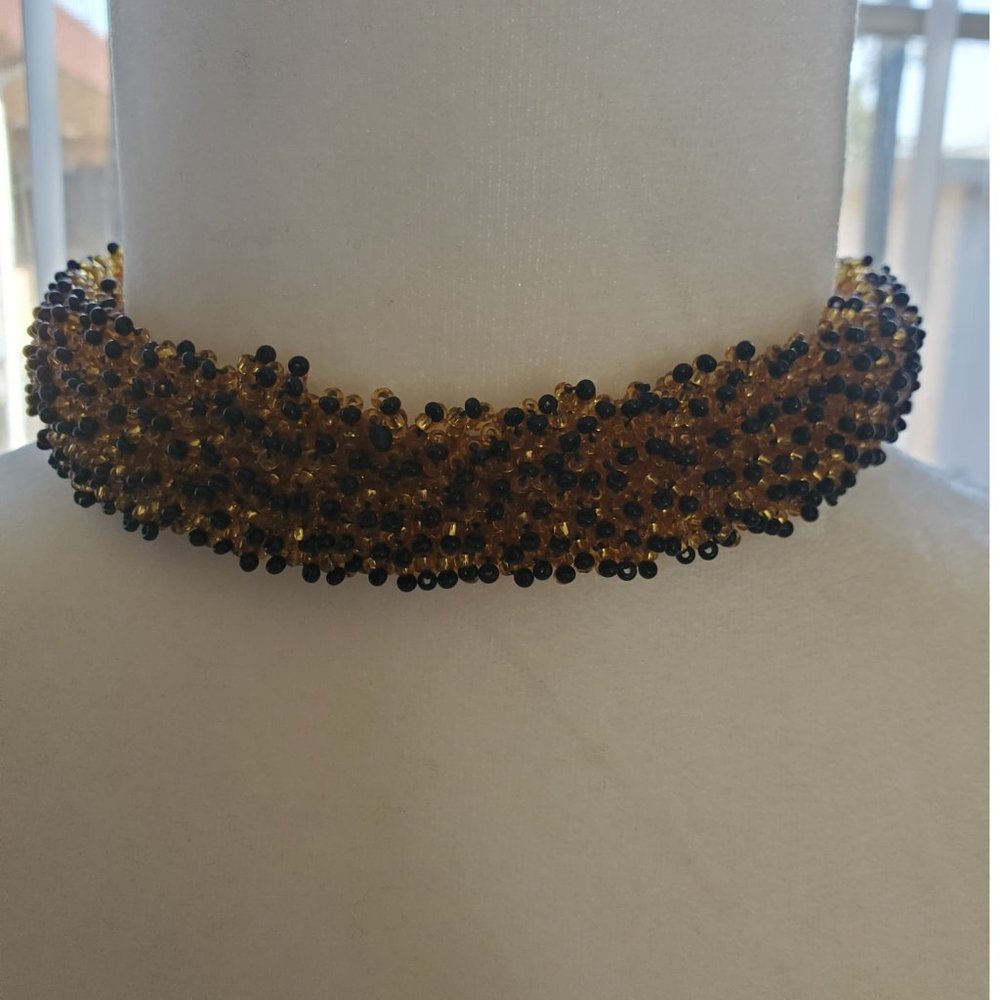 Beautiful woven choker handmade with love